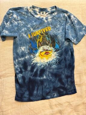 Vintage Universal Studios Jurassic Park Tee Youth L